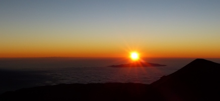 Sunset from the summit